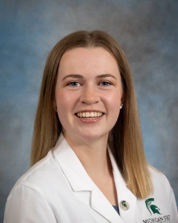 Photo of Paige Heckel - MSU Medical Student.