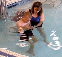 Lloyd at Aquatic Therapy in Gladwin