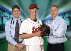 Dr. Pinney, Great Lakes Loons Player, Dr. Murphy