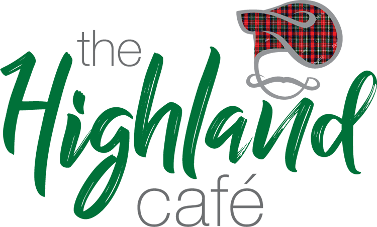 Photo of the Highland Café logo.