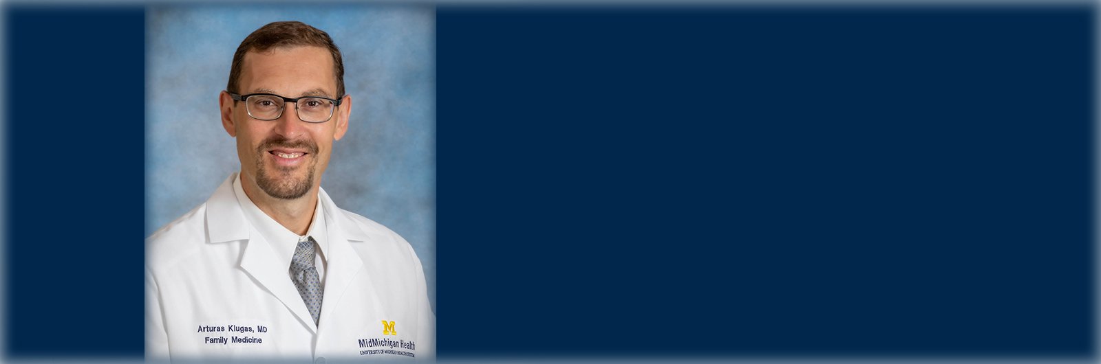 Photo of Arturas Klugas, M.D. - MSU/MyMichigan Medical Center Alma Program Director.