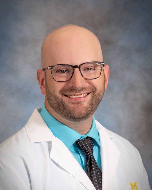 Photo of Andrew Wolford, D.O., faculty physician at the Family Practice Center in Midland, Michigan