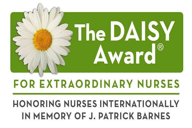 Image of Daisy award logo, featuring white daisy on green background.