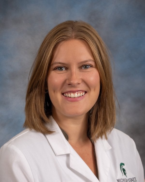 Photo of Hannah McArthur - MSU Medical Student.