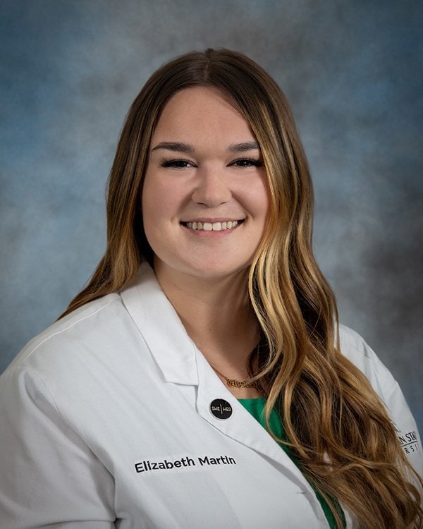 Photo of Elizabeth Martin - MSU Medical Student.