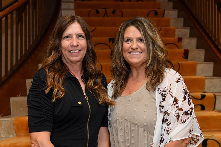 Photo of Family Medicine Residency Program in Alma, Michigan administrative team - left to right: Shellie Smith and Lesha Colthorp.