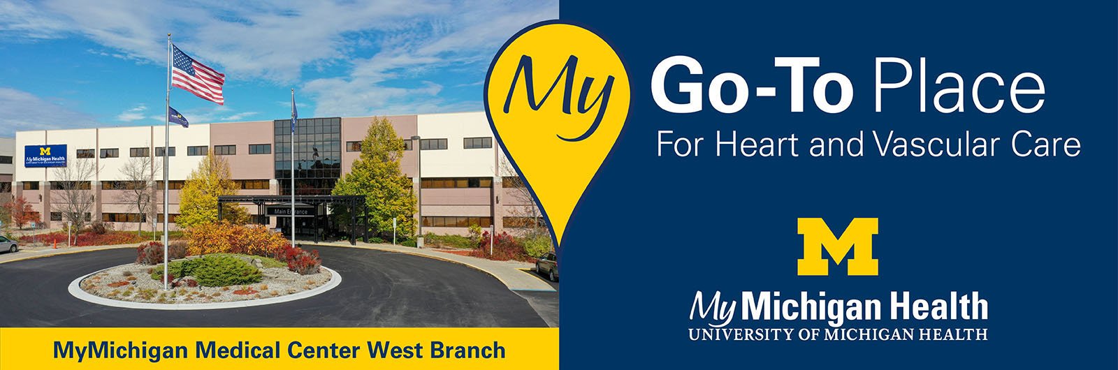 Photo of MyMichigan Health West Branch Cardiology Building.