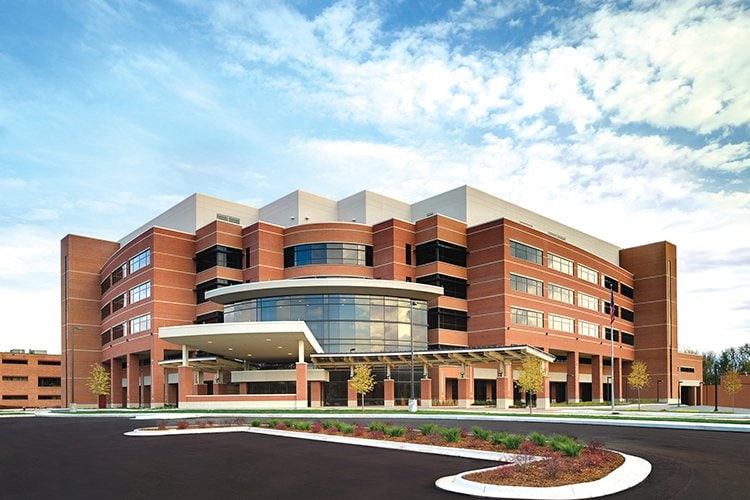 Photo of MyMichigan Medical Center Midland in Midland, Michigan.