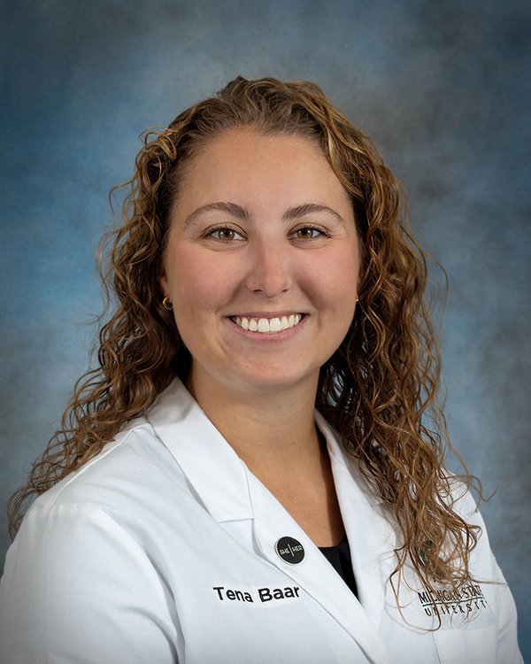 Photo of Tena Baar - MSU Medical Student.