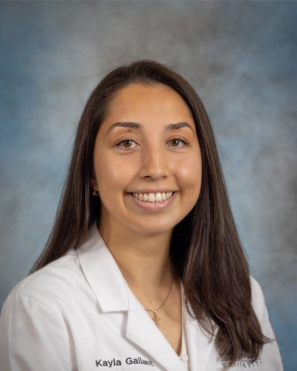 Photo of Kayla Gallant - MSU Medical Student.