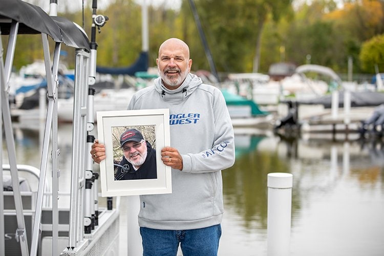 Photo of avid outdoorsman, radio talk show host and bariatic surgery patient with MyMichigan Health, Mike Avery.