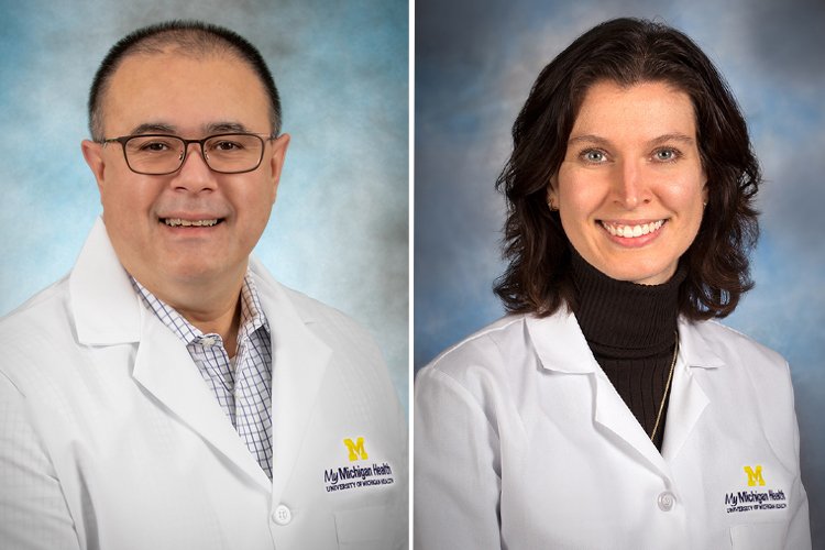 Headshots of Dr. Ali and Dr. Sallach