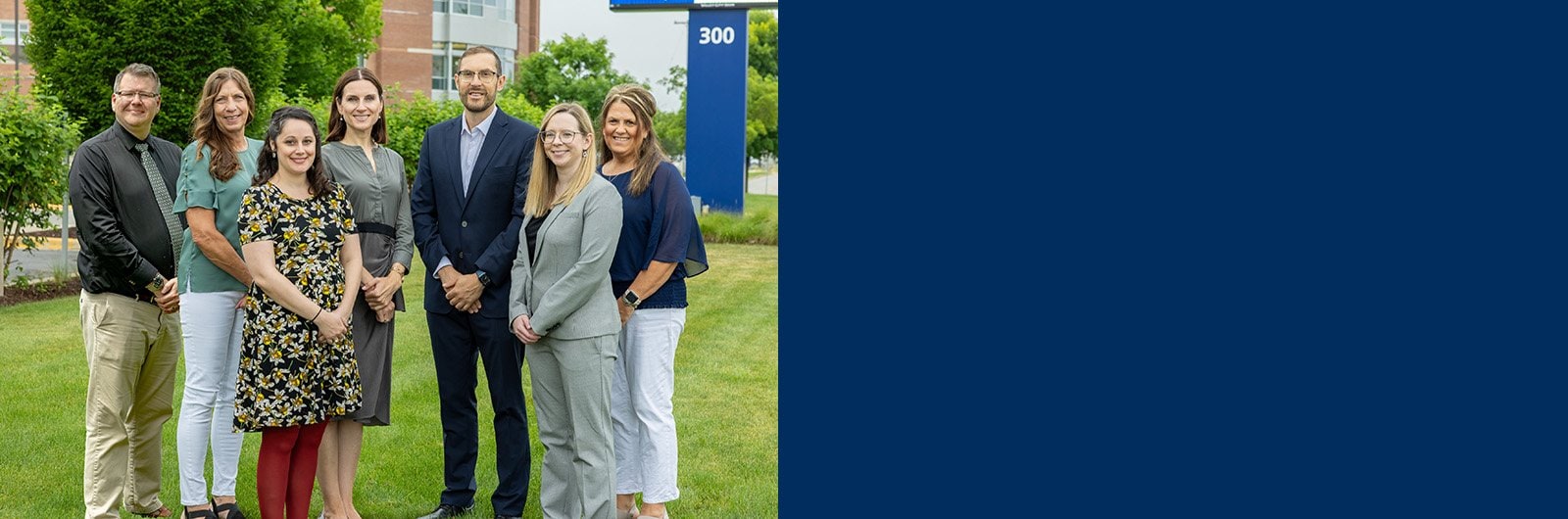 Group photo of the faculty at the MSU/MyMichigan Medical Center Alma Family Medicien Residency.